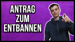 Twitch Entbannungsantrag Tutorial deutsch [upl. by Carrissa9]