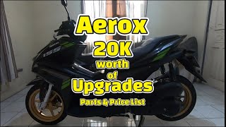 Aerox Accessories Review [upl. by Palla464]