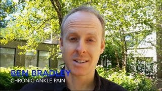 Bruised Bone Treatment  Chronic Ankle Pain Relief With The FIRSTtx [upl. by Annaili]