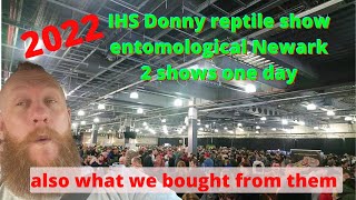 IHS Doncaster reptile show 2022 [upl. by Icam]