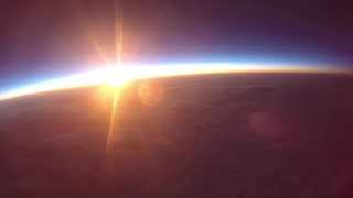 A Sunrise from the Edge of Space [upl. by Areta]