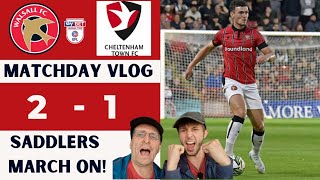 Walsall 2 Cheltenham 1 Matchday Vlog 😄 [upl. by Byrann]