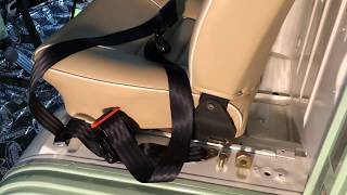 VW Bus Seatbelt Installation Three Point [upl. by Lavery370]