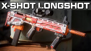 XShot Longshot Budget 300fps Bullpup Nerf Sniper [upl. by Wunder816]