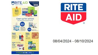 Rite Aid Weekly Ad US  08042024  08102024 [upl. by Klein]