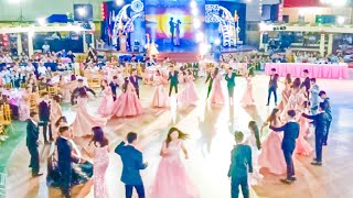 Cotillion Dance Top View Saint Philomenas Academy HS Ball Pozorrubio Pangasinan [upl. by Hgieloj]