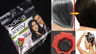 Indica easy hair colour shampoo review  Indica 10 minutes colour shampoo [upl. by Pius611]