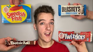 ASMR Trying American Candy [upl. by Wylde]