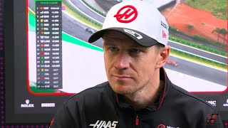 Nico Hulkenberg A small mistake with a huge consequence  Post Race Interview 2024 Sao Paulo GP [upl. by Veno]