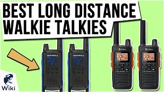 8 Best Long Distance Walkie Talkies 2020 [upl. by Yelsnit813]