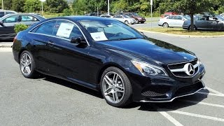 2016 Mercedes Benz E400 EClass 4MATIC 30L Biturbo V6 Coupe Start Up Tour and Review [upl. by Yelyah]