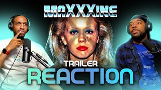 MaXXXine  Official Trailer Reaction [upl. by Anaiad]