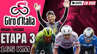 🔴EN VIVO 🚵‍♂️ GIRO DE ITALIA🔺ETAPA 3  165 KM🏆🚵‍♂️ [upl. by Sitelc932]