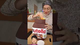 Nutella Chocolate chocolate nutella challenge [upl. by Nogam]