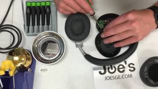 How to Repair Beats By Dre Executive Headphones Speaker Fix [upl. by Ruthe]