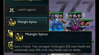 Ive been lucky to get Midnight Siphon augmentation and rise a strong Yorick No chance to loose [upl. by Aloke]