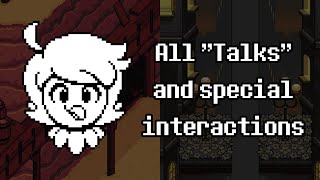 UT Yellow Martlet quotTalkquot dialogue and special party member interactions [upl. by Nosecyrb]