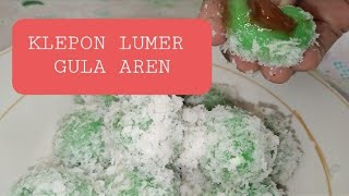 RESEP KLEPON LUMER ISI GULA MERAH [upl. by Dusza]