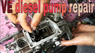 How to Toyota 3L diesel pump repair  Toyota 3L pump full work [upl. by Adikram]