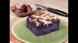 How to make Ube Biko  Easy Filipino Rice Cake Recipe  BiteSized Drinks and Desserts [upl. by Aynekat]