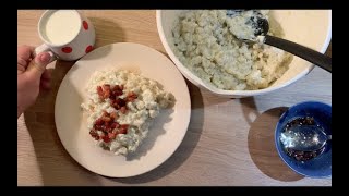 Potato dumplings with bryndza cheese original Slovak recipe [upl. by Husain]