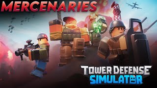 Mercenary Base Trailer  Tower Defense Simulator [upl. by Amuwkuhc]