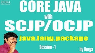 Core Java With OCJPSCJP javalangpackage Part1  Introductionobject classtoString [upl. by Atniuq]