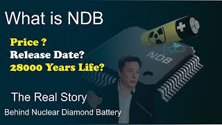 Nuclear Diamond Battery  Everything You Need to know About NDB Battery Price Release Date Power [upl. by Curhan]