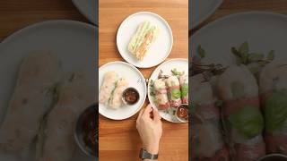 Spring rolls are superior food foodasmr recipe cooking [upl. by Trudey]