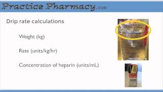 Heparin dosing explained [upl. by Hassi]