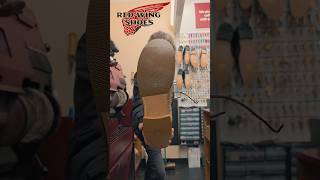 SATISFYING ASMR SHOE REPAIR  REDWING 8083 RECRAFTED cobbler restoration shoerepair redwing [upl. by Lemire81]