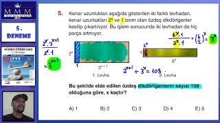 Acil Yayınları Matematiğin İlacı TYT Deneme5 Matematik Çözümleri [upl. by Hakvir979]