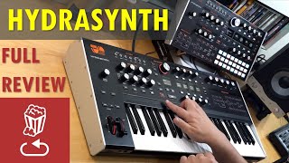 HYDRASYNTH Full Review  Keyboard vs Desktop  Poly aftertouch tutorial [upl. by Mou]