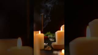 Candles with Incense stick Video youtubeshorts shorts shortvideo viralvideo viralshorts videos [upl. by Aihtekal616]