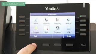 Yealink T46S Bluetooth [upl. by Nnanaej]