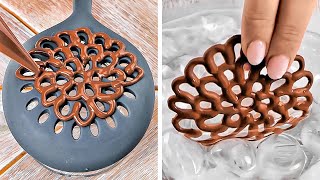 Chocolate Decoration Ideas  Awesome Ways To Decorate Your Desserts [upl. by Okihsoy]