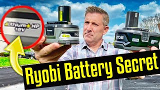 Ryobi 18v HP 🆚 LITHIUM Battery Review amp Test  Black Friday 2020 [upl. by Alvis253]