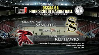 GIRLS BASKETBALL vs Sand Springs [upl. by Mobley]