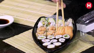 Etiqueta Japonesa como comer sushi  Dica do Shiba  HIROTA FOOD [upl. by Nicko]