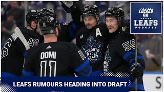 Toronto Maple Leafs 2024 NHL Draft Preview Latest rumours in Las Vegas [upl. by Clevie]