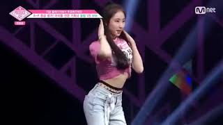 Produce 48 イ・チェヨン フリースタイルダンス [upl. by Nylcoj]