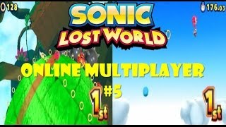 Sonic Lost World 3DS  Online Multiplayer 5  Silent ForestSky Road RaceBattle [upl. by Silverstein]