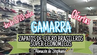 LA ZAPATERÍA MÁS GRANDE EN GAMARRA SÚPER OFERTAS ZAPATOS DE CUERO BRASILEROS quotGALERÍA ARCANGELquot [upl. by Nereen670]