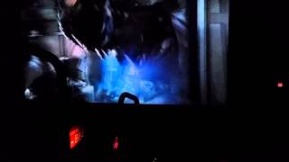 Jurassic World TRex vs Indominus Rex Fight Scene [upl. by Miranda]