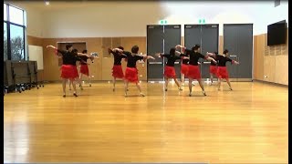 Senorita LaLaLaLine Dance Dance amp Teach in English amp 中文） [upl. by Abdu749]