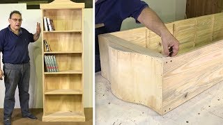 Librero  Biblioteca de Madera Fácil de Hacer Paso A Paso  Tutorial de Carpintería [upl. by Ramalahs]