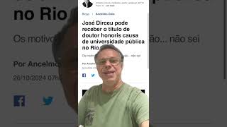 José Dirceu descondenado shortsvideo madsunnews [upl. by Ydde]