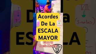 ACORDES de la Escala MAYOR • Armonización Escala Mayor  Clase 11 Teoría Musical [upl. by Rianna]