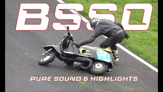 BSSO Scooter Racing  Cadwell Park May 2023  Pure Sound amp Highlights Ft Vespa amp Lambretta [upl. by Solana]