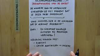 Inkoopwaarde van de omzet Economiepaginacom [upl. by Lyle]